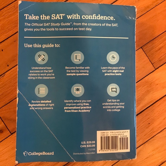🌺The College Board Official SAT Study Guide, 2020 Edition Study Guide Edition - Picture 5 of 6